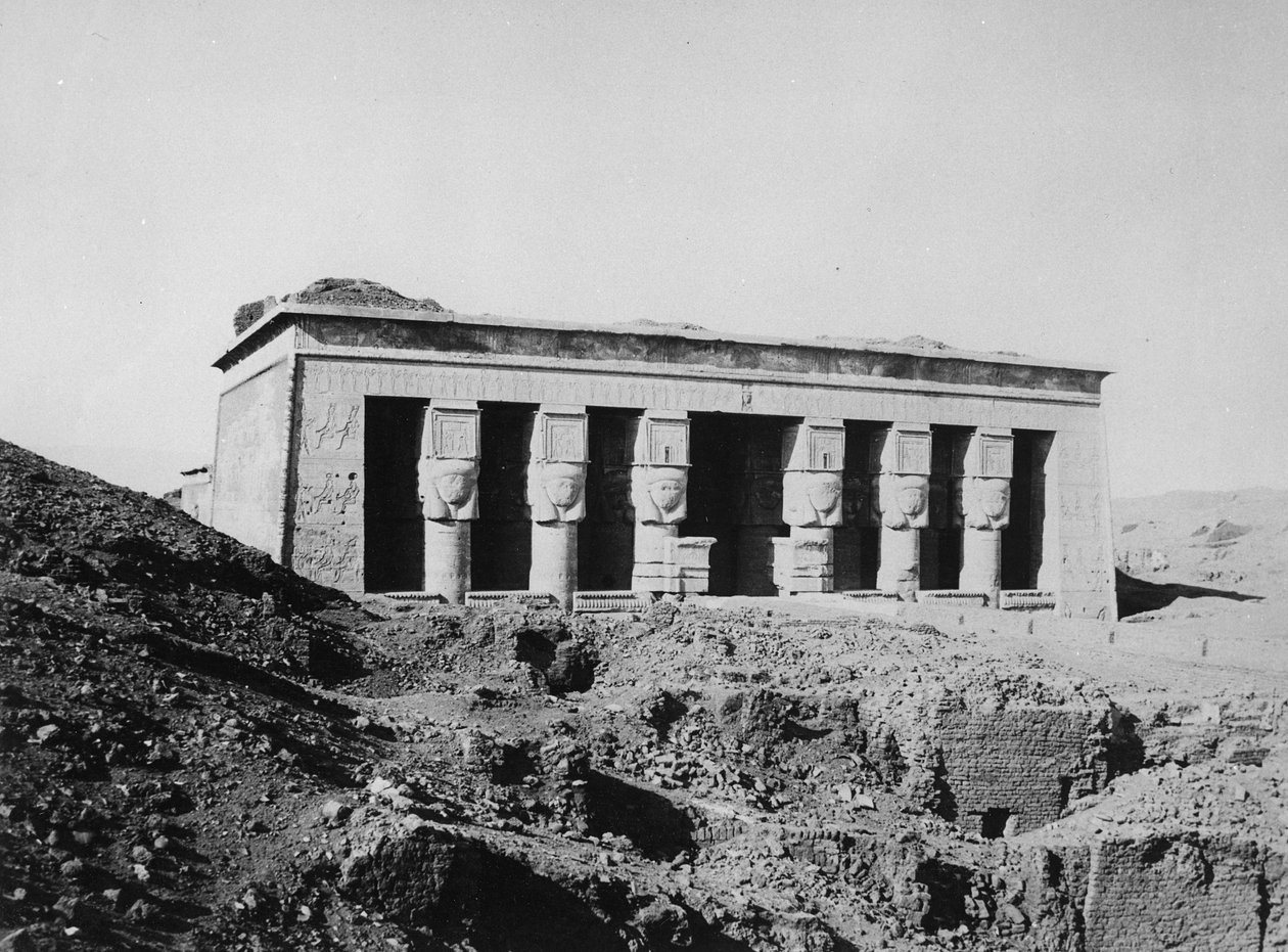 Hathor temploma, 1904-2005 körül alkotó: English Photographer