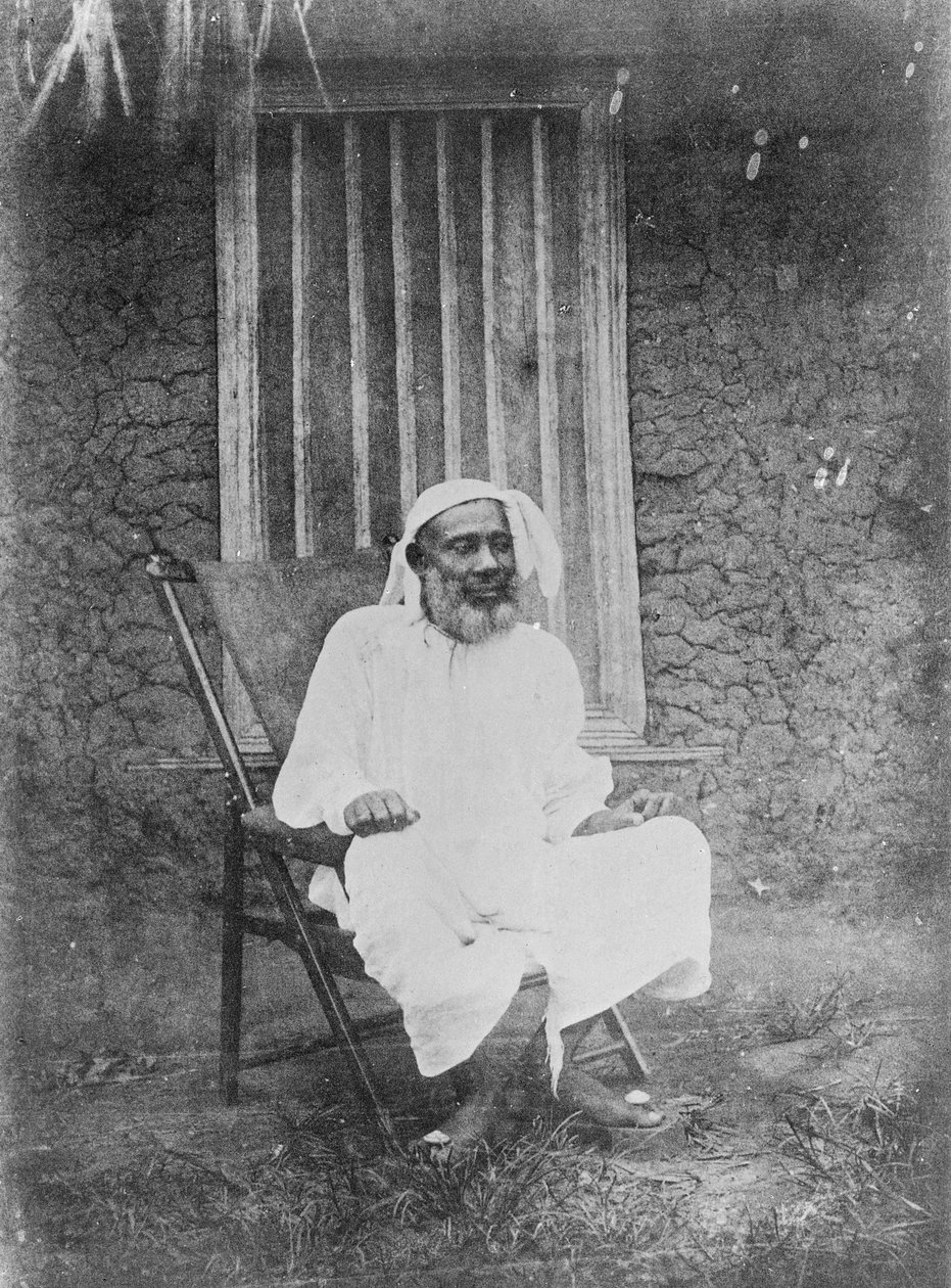 Tippu Tip (fekete-fehér fotó) alkotó: English Photographer