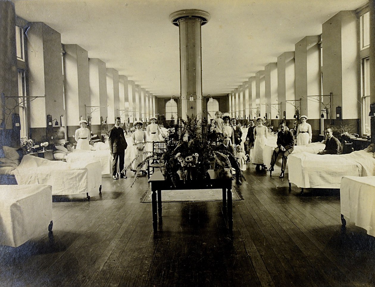 Victoria Ward a St. Thomas Kórházban, London, 1900 körül alkotó: English Photographer