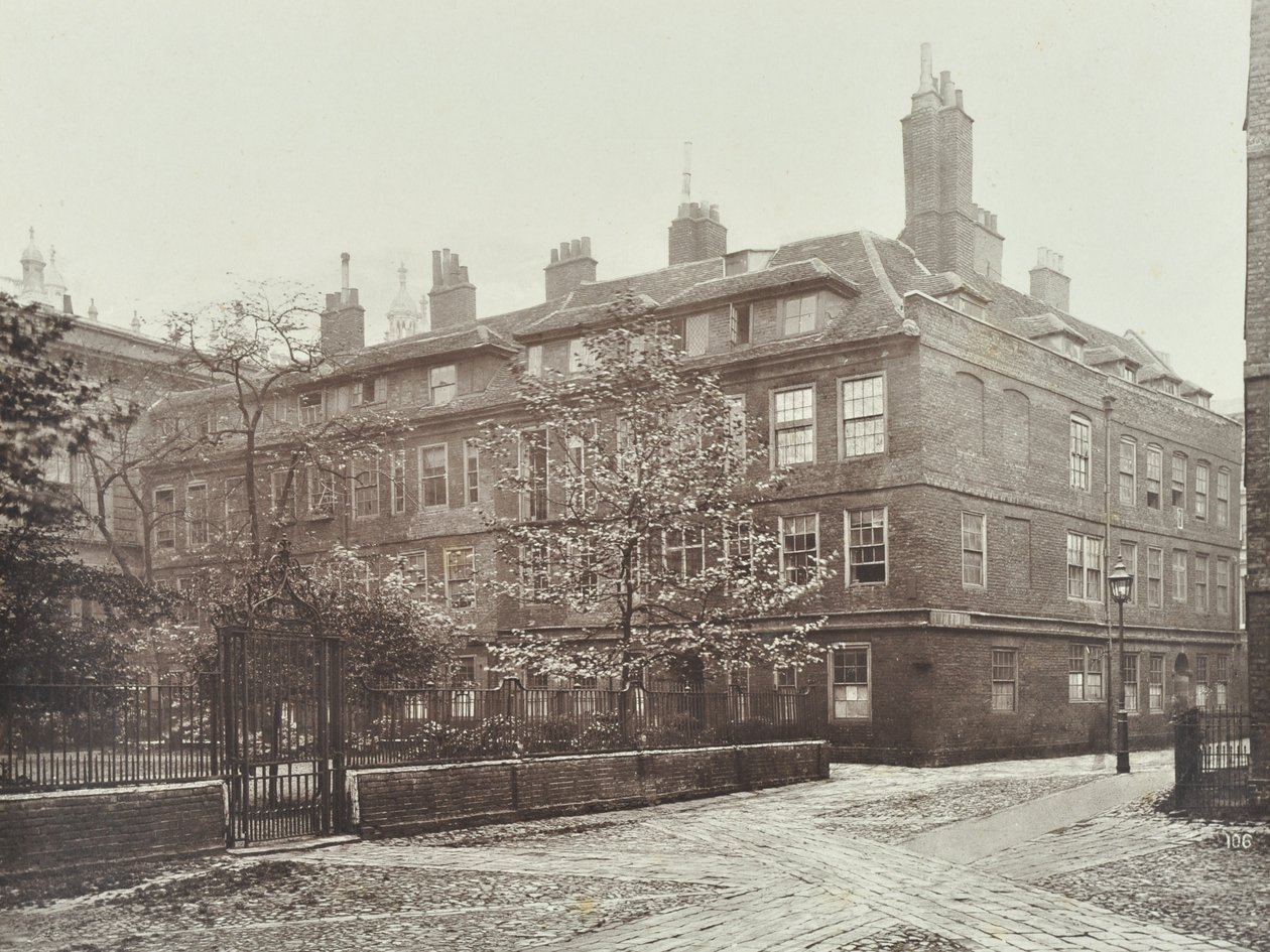 Kilátás a Clifford Innre, London City, 1885 alkotó: English Photographer