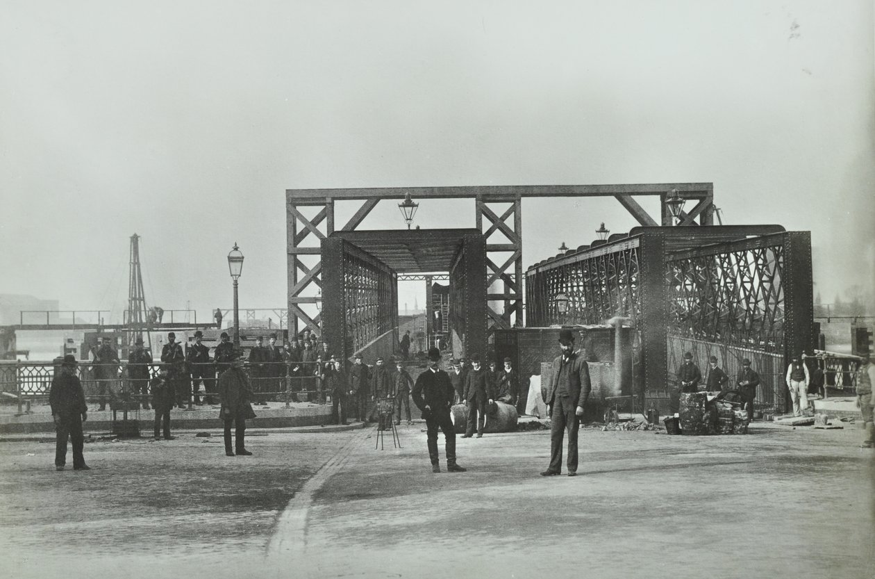 Kilátás a woolwichi kompról, 1889 alkotó: English Photographer