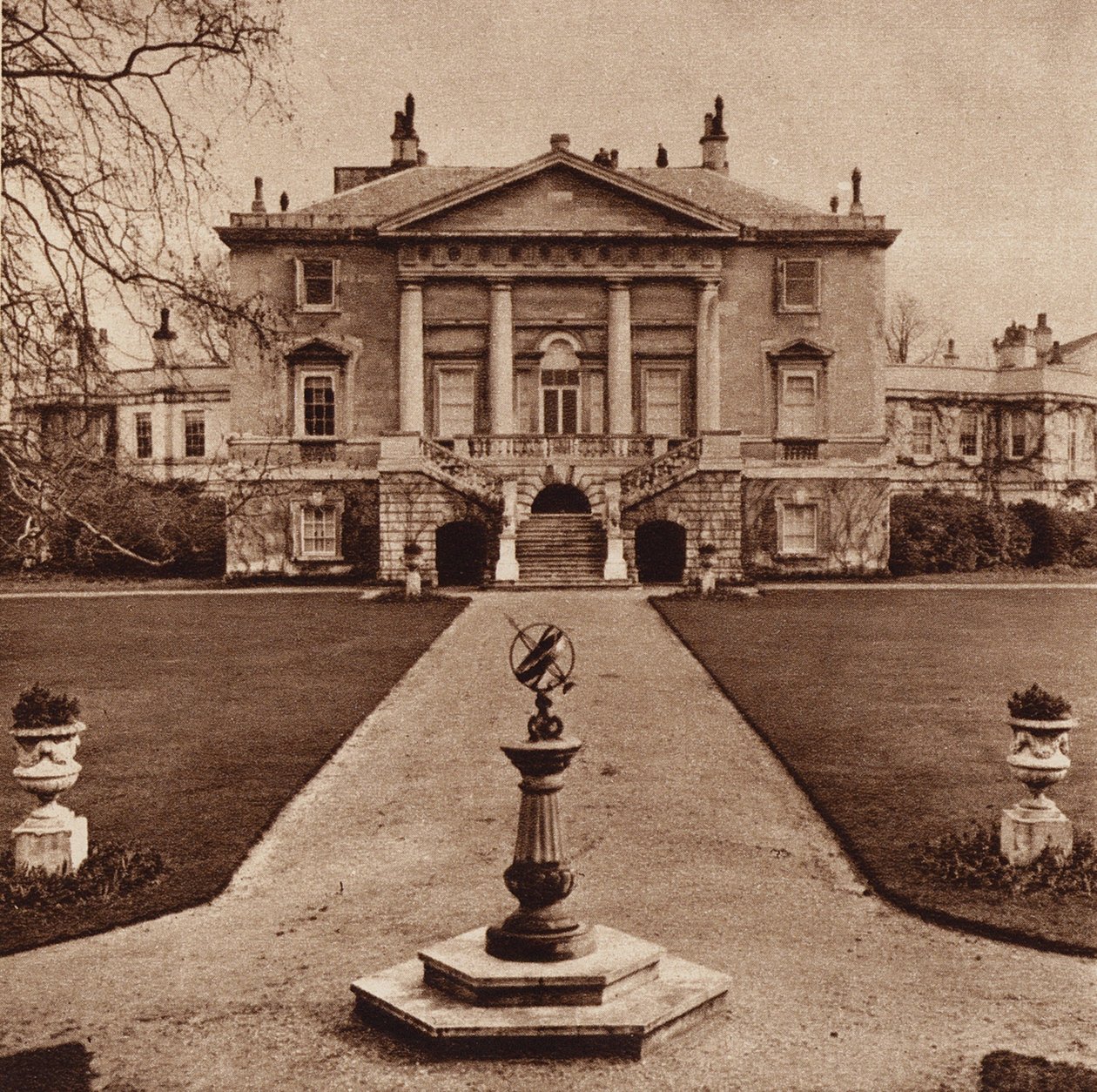 White Lodge, Richmond Park, London, a York herceg és a York hercegnő otthona. alkotó: English Photographer