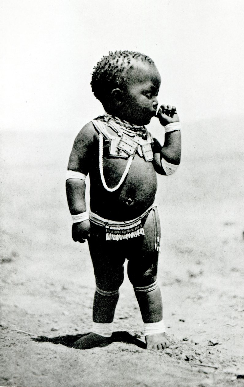 Zulu Lány Szívás Első Ujj alkotó: English Photographer