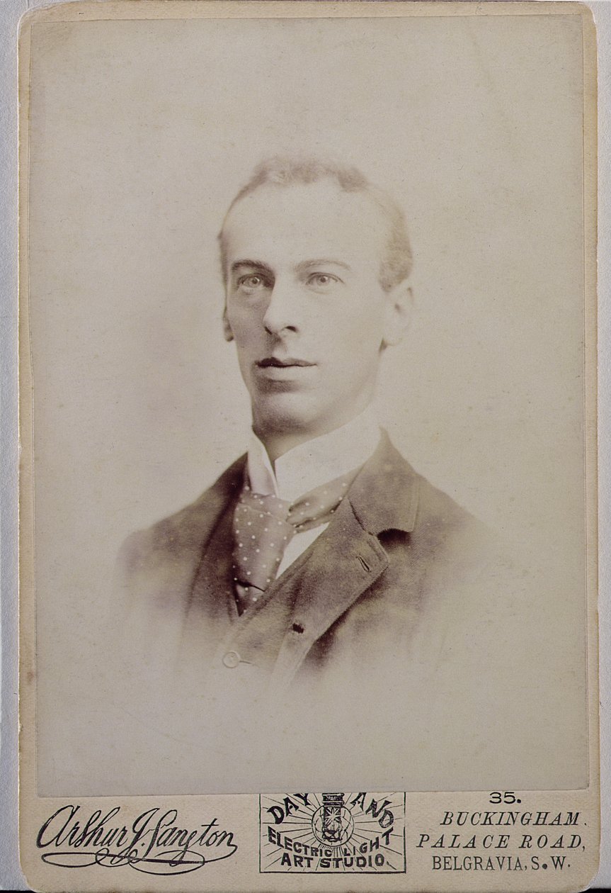 Arthur Rackham (1867-1939) portréja (szépia fotó) alkotó: English Photographer English Photographer