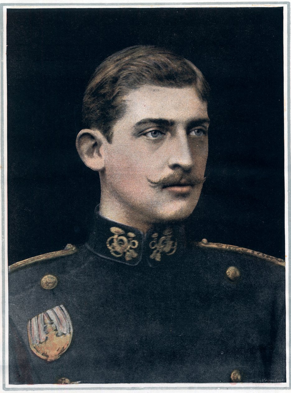 Ferdinánd román király (1865-1927) portréja. alkotó: English Photographer English Photographer