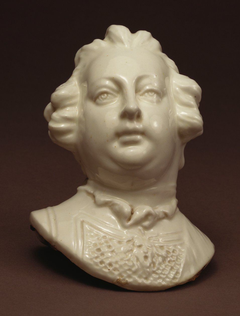 William Augustus, Cumberland hercegének Chelsea fehér mellszobra alkotó: English School