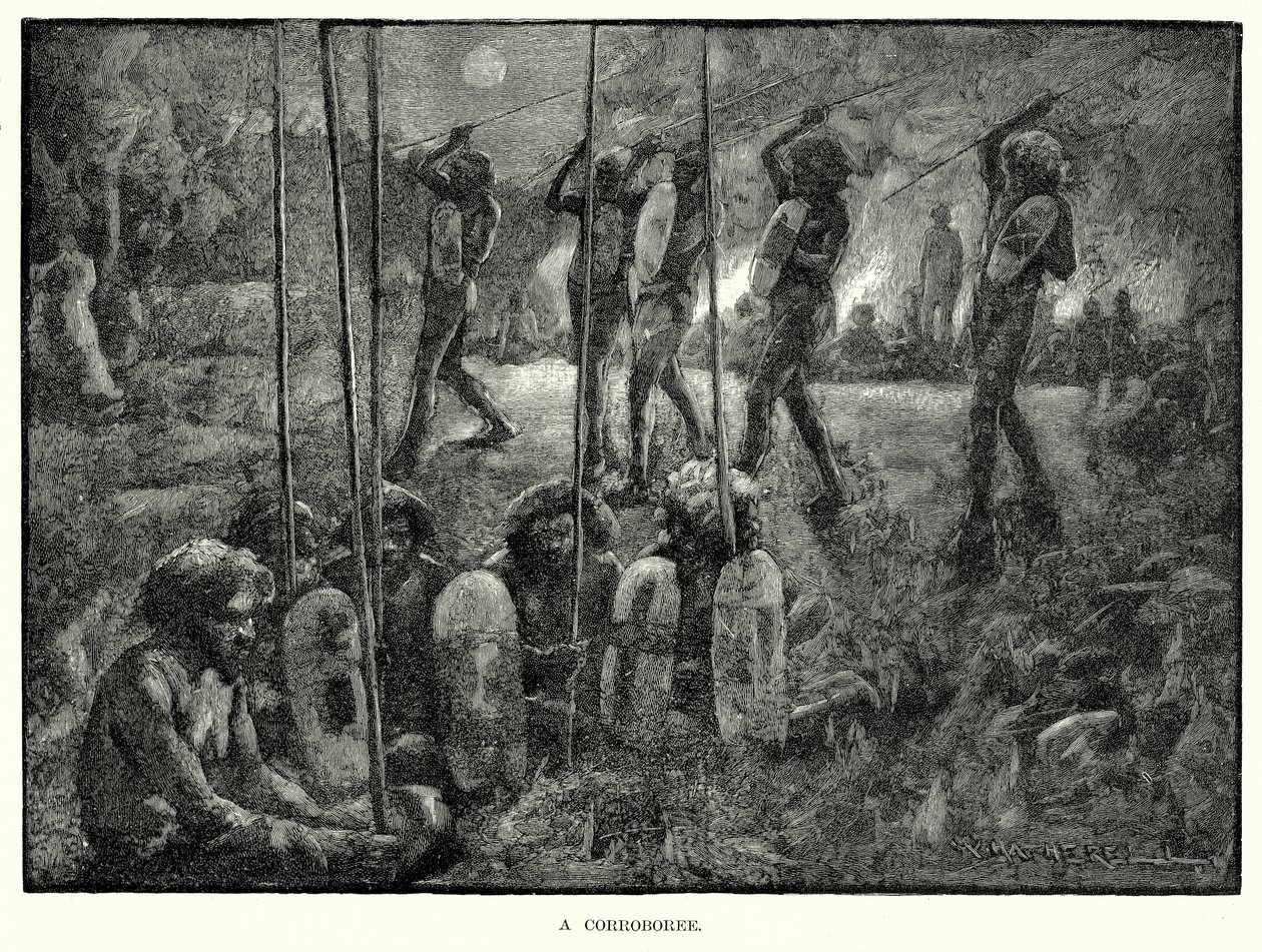 A Corroboree (metszet) alkotó: English School