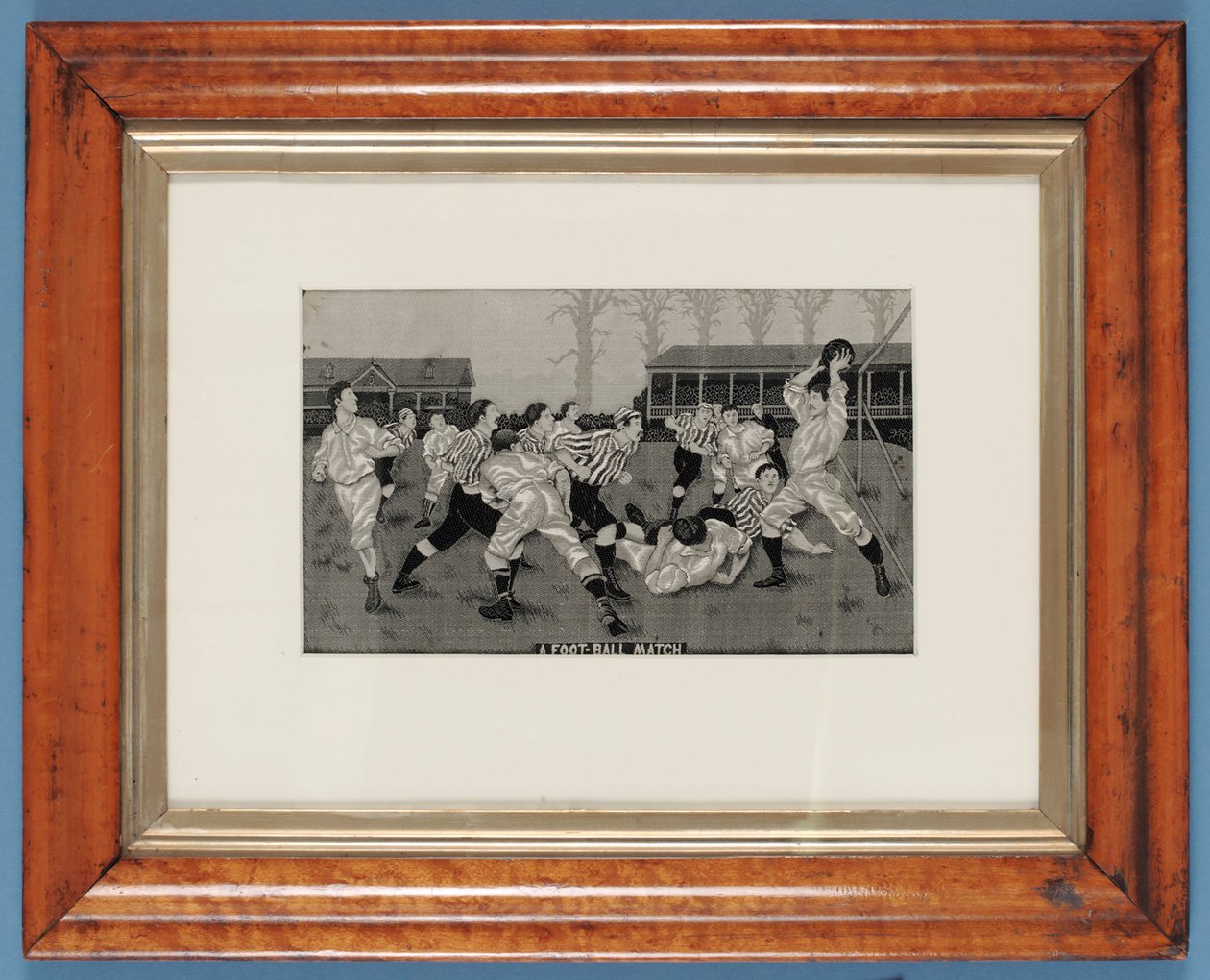 Egy futballmérkőzés (bw litográfia) alkotó: English School