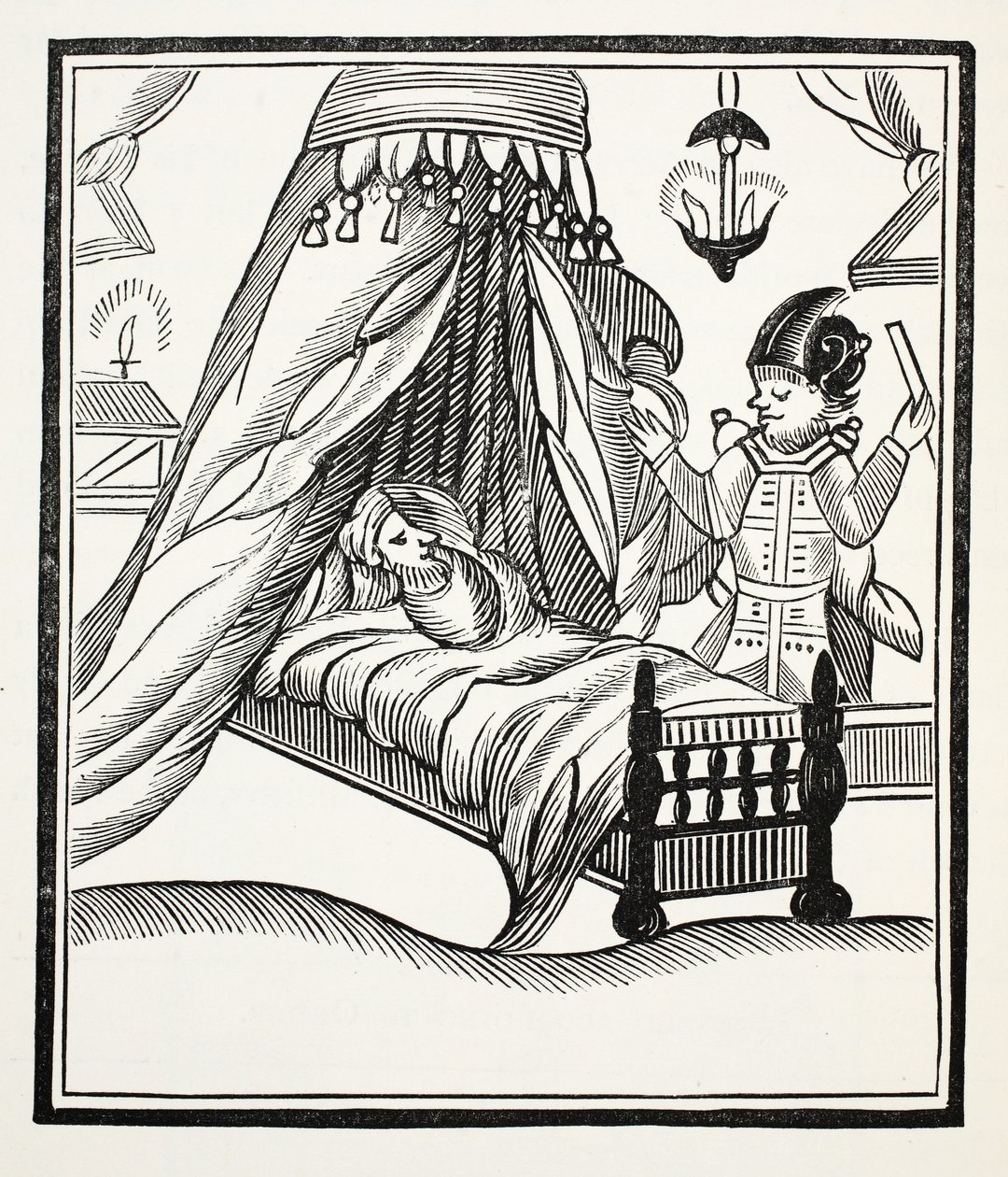 Teljes, igaz és különleges beszámoló, illusztráció a Chap-books of the Eightenth Century-ből, John Ashton, pub. 1882 alkotó: English School