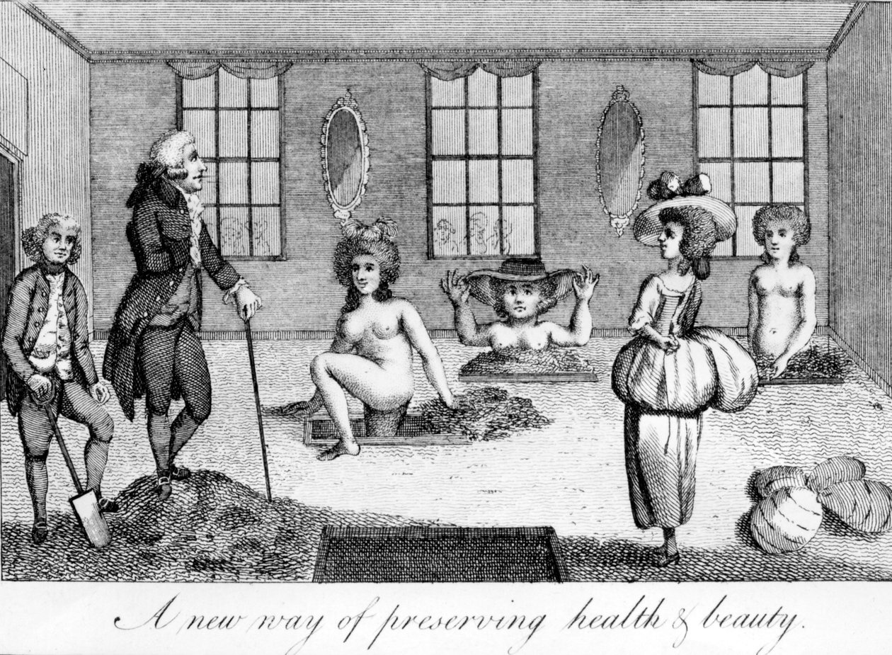 Az egészség és a szépség megőrzésének új módja, 1786 alkotó: English School