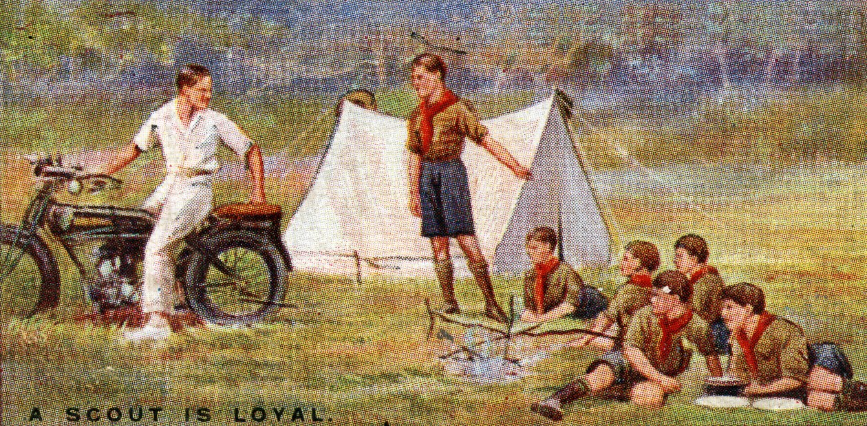 Egy cserkész hűséges, 1929 alkotó: English School