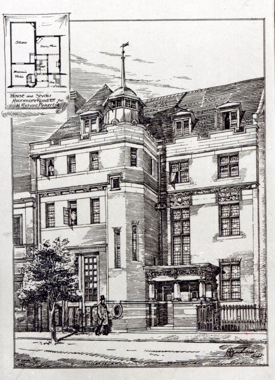 Szobrászstúdió, 1892 alkotó: English School