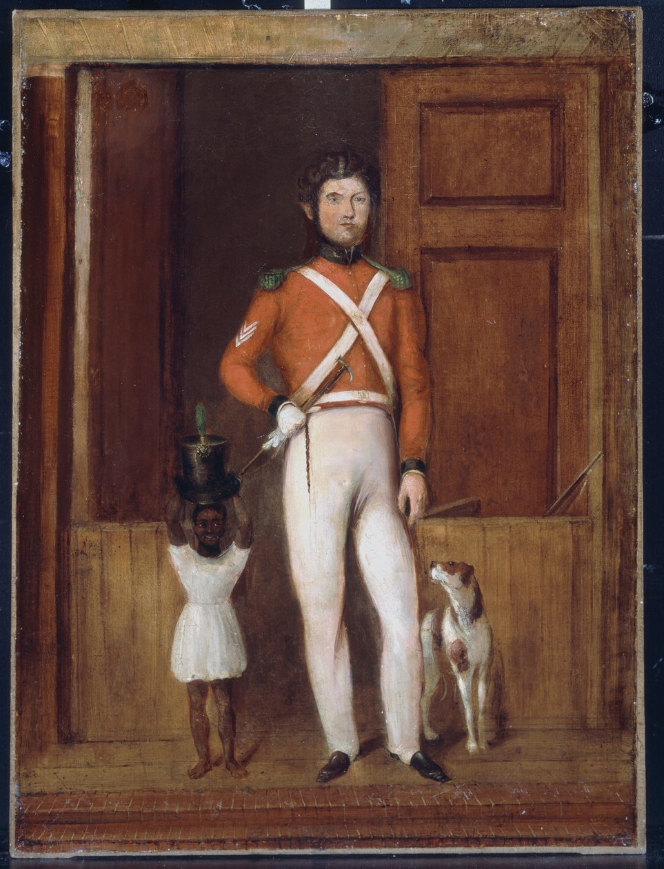 Egy lovasezred őrmestere, 1830 körül alkotó: English School