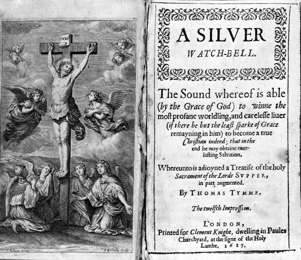 Thomas Tymme ezüst óraharangja, 1617 alkotó: English School