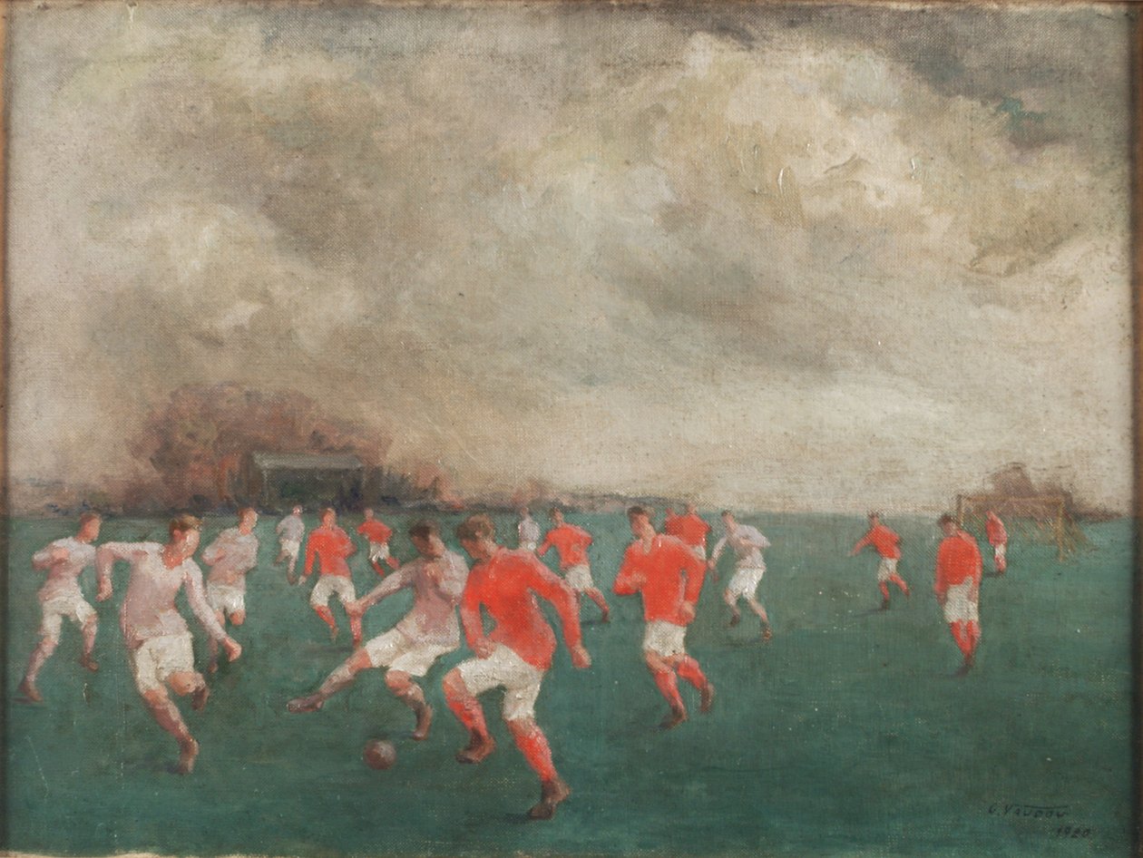 Egy focimeccs, 1920 alkotó: English School