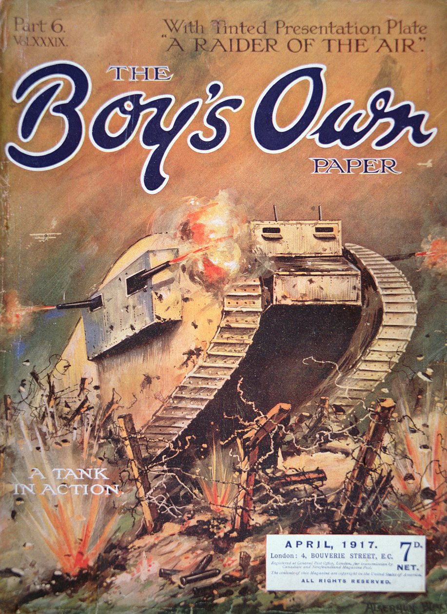 „A tank in Action”, a The Boy