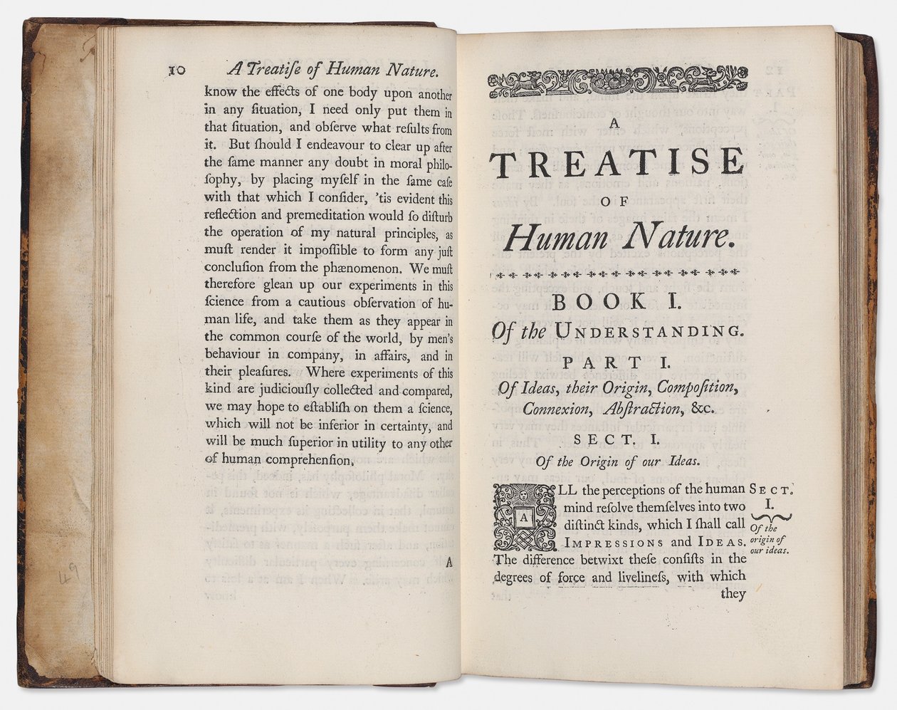 David Hume "Tekészet az emberi természetről". alkotó: English School