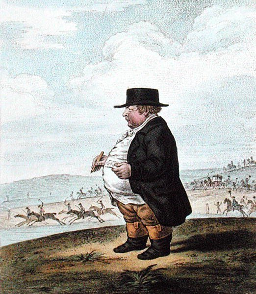 A Newmarket Heath látképe, a Davis
