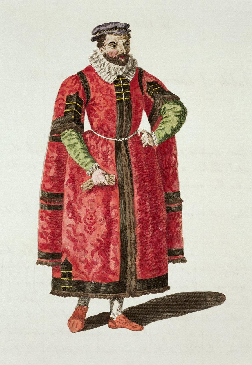 Egy gazdag londoni kereskedő 1588-ban alkotó: English School