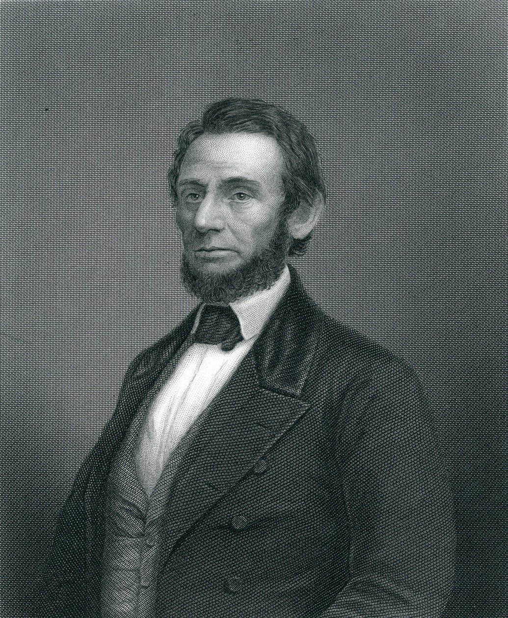 Abraham Lincoln, metszett H. C. Balding, 19. század alkotó: English School