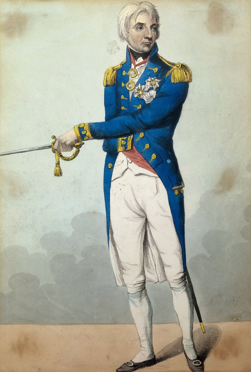 Horatio Nelson admirális (1758-1805) alkotó: English School