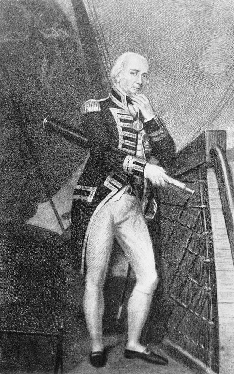Lord Collingwood admirális (1750-1810) alkotó: English School