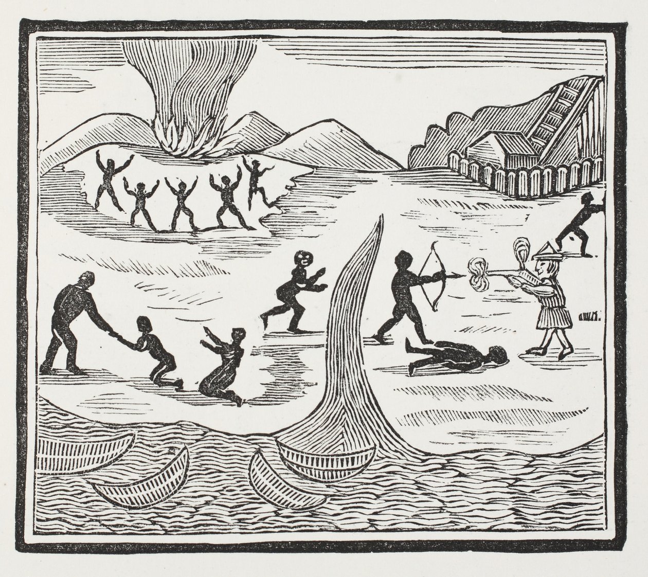 Péntek eljövetele, illusztráció a Chap-books of the Eighteenth Century-ből, John Ashton, pub. 1882 alkotó: English School