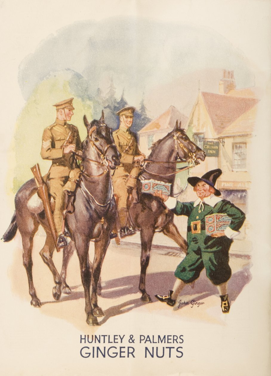 A Huntley és Palmers Ginger Nuts reklámja, 1935 alkotó: English School