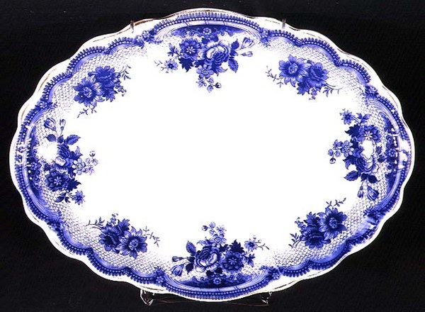 Albertoli mintás Staffordshire lemez, 1860 körül (kerámia) alkotó: English School