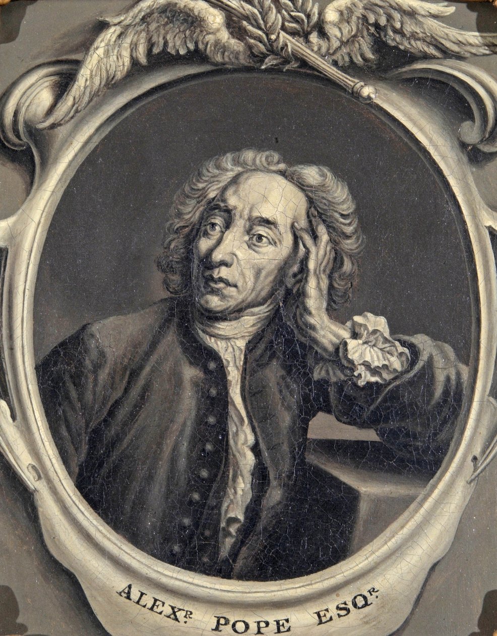 Alexander Pope Esq. alkotó: English School