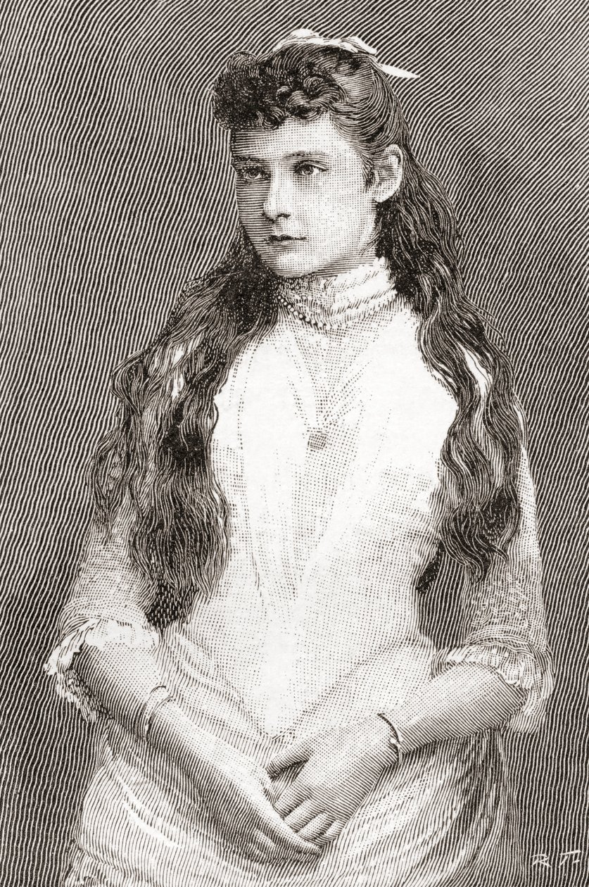 Hesse-i Alix, majd a Rajna mellett Alexandra Fedorovna alkotó: English School