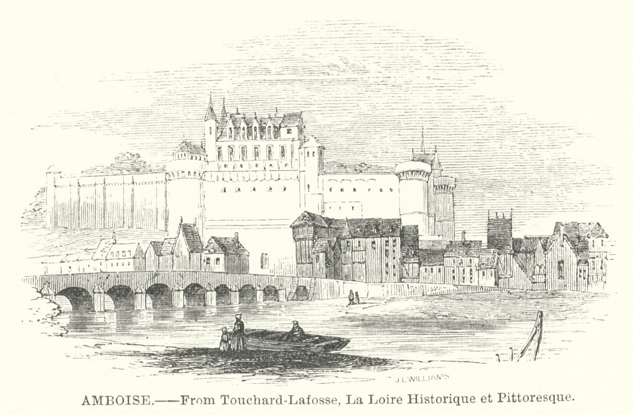 Amboise (metszet) alkotó: English School
