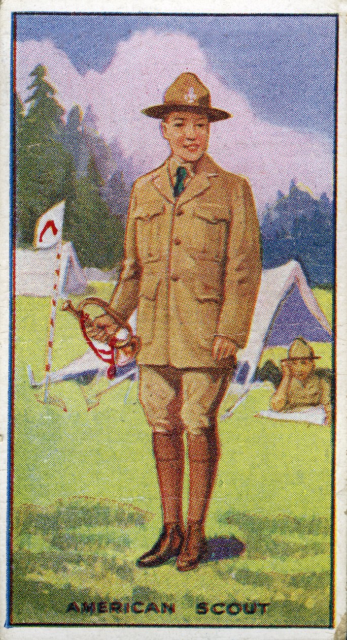 Amerikai cserkész, 1923 alkotó: English School