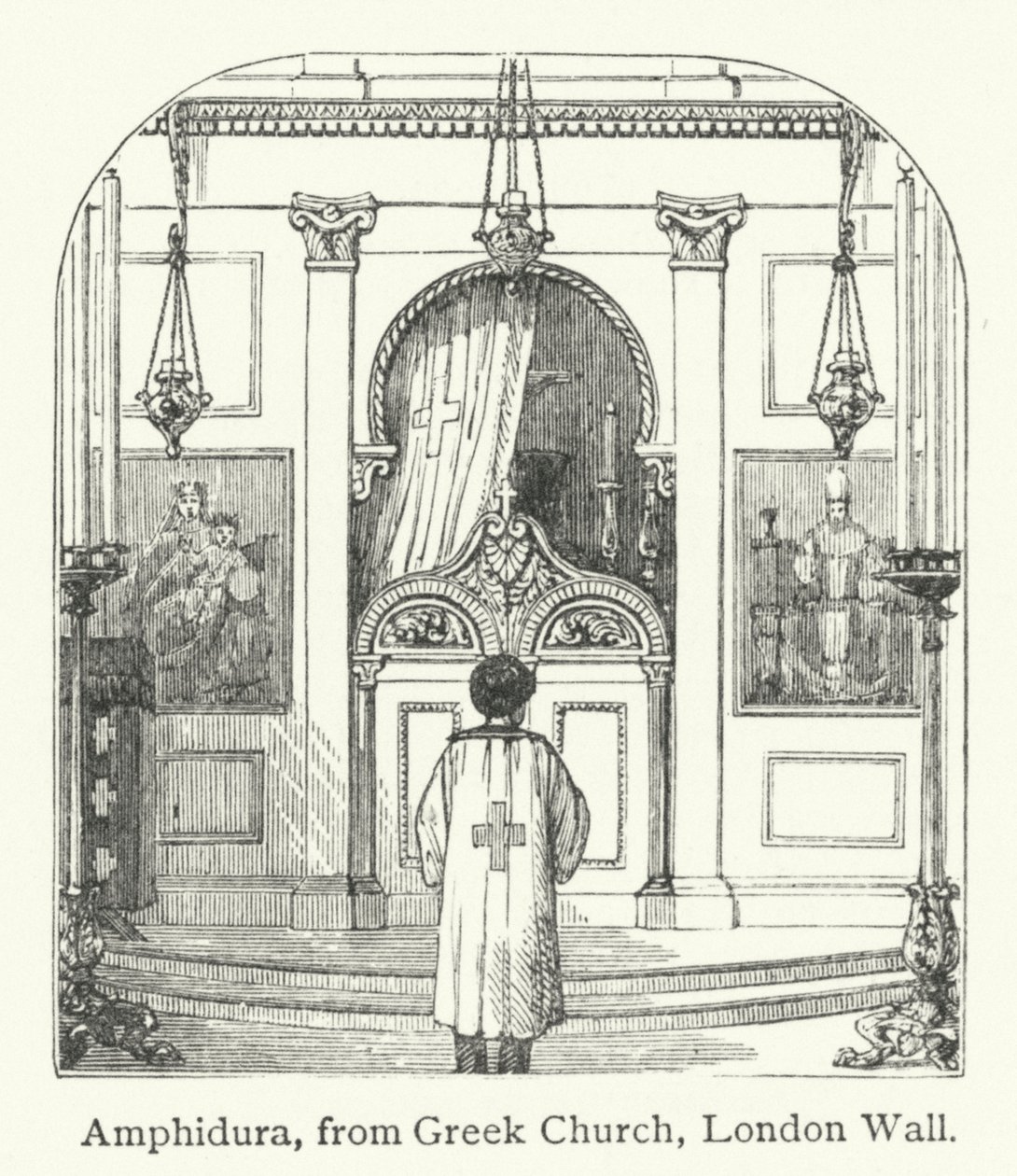 Amhidura (metszet) alkotó: English School