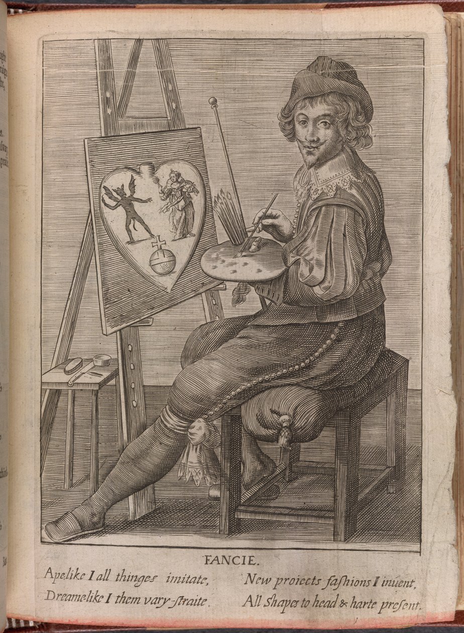 Egy művész, illusztrációja Sir John Davies 