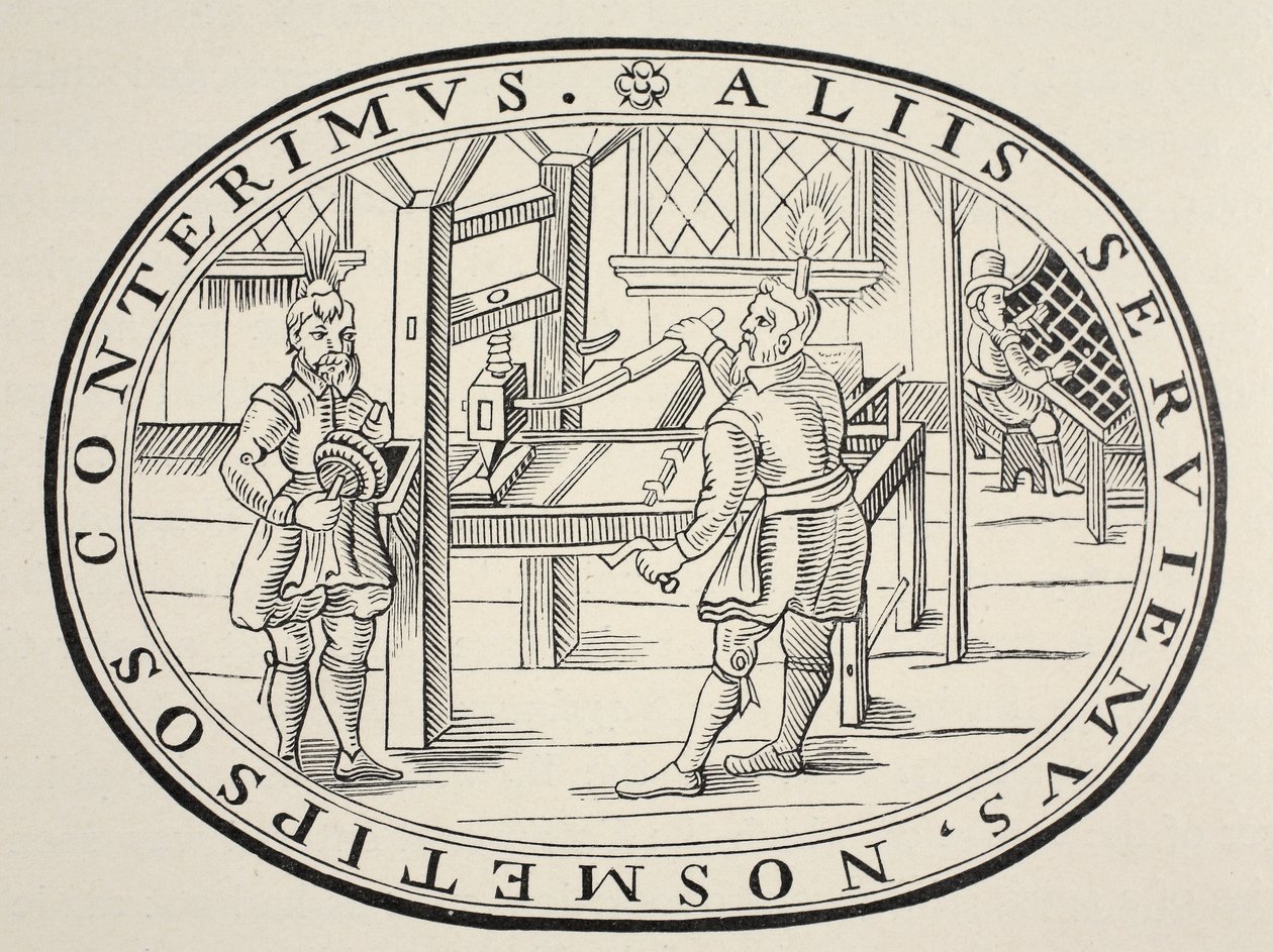 Angol Nyomda, 1619 alkotó: English School