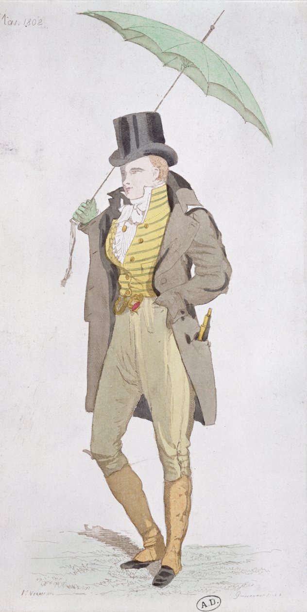 Egy angol dandy, 1802 körül alkotó: English School