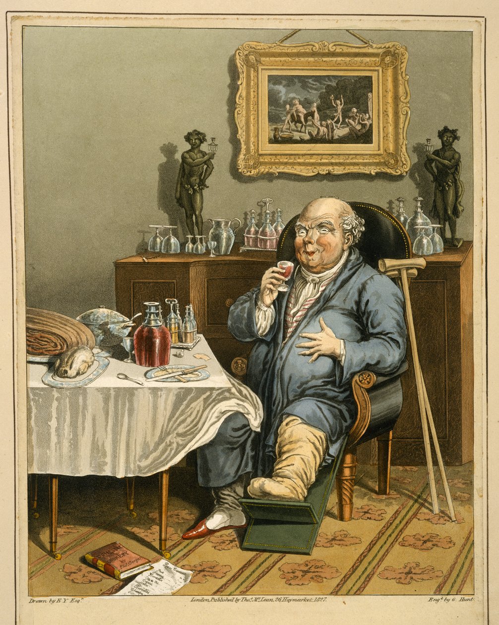 Kifinomult íz, kiterjesztett megértéssel, Thomas McLean, London, 1827 alkotó: English School