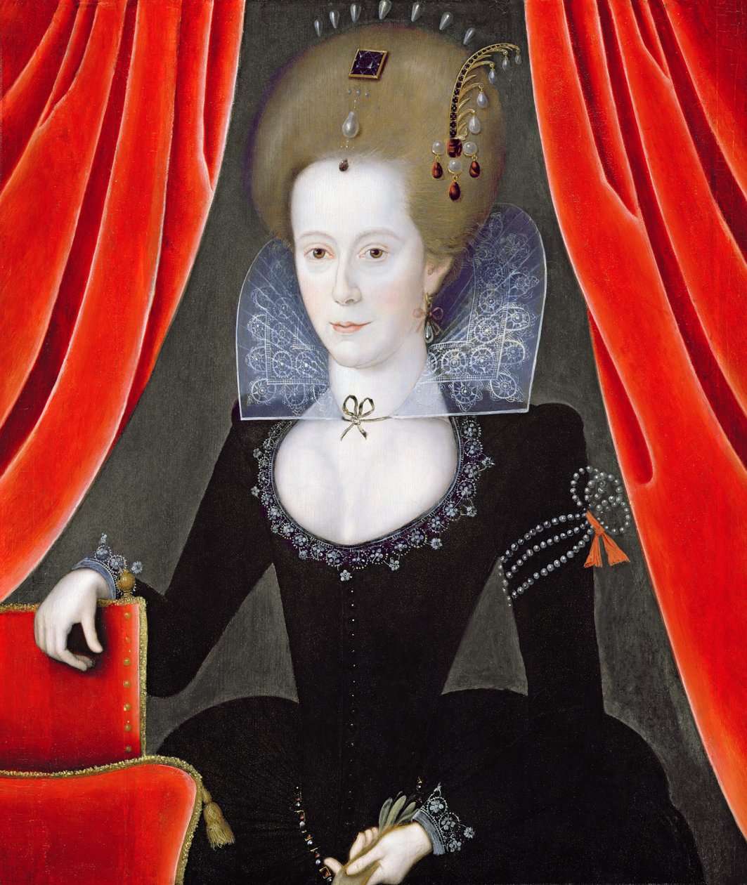 Ismeretlen hölgy, 1610 körül alkotó: English School