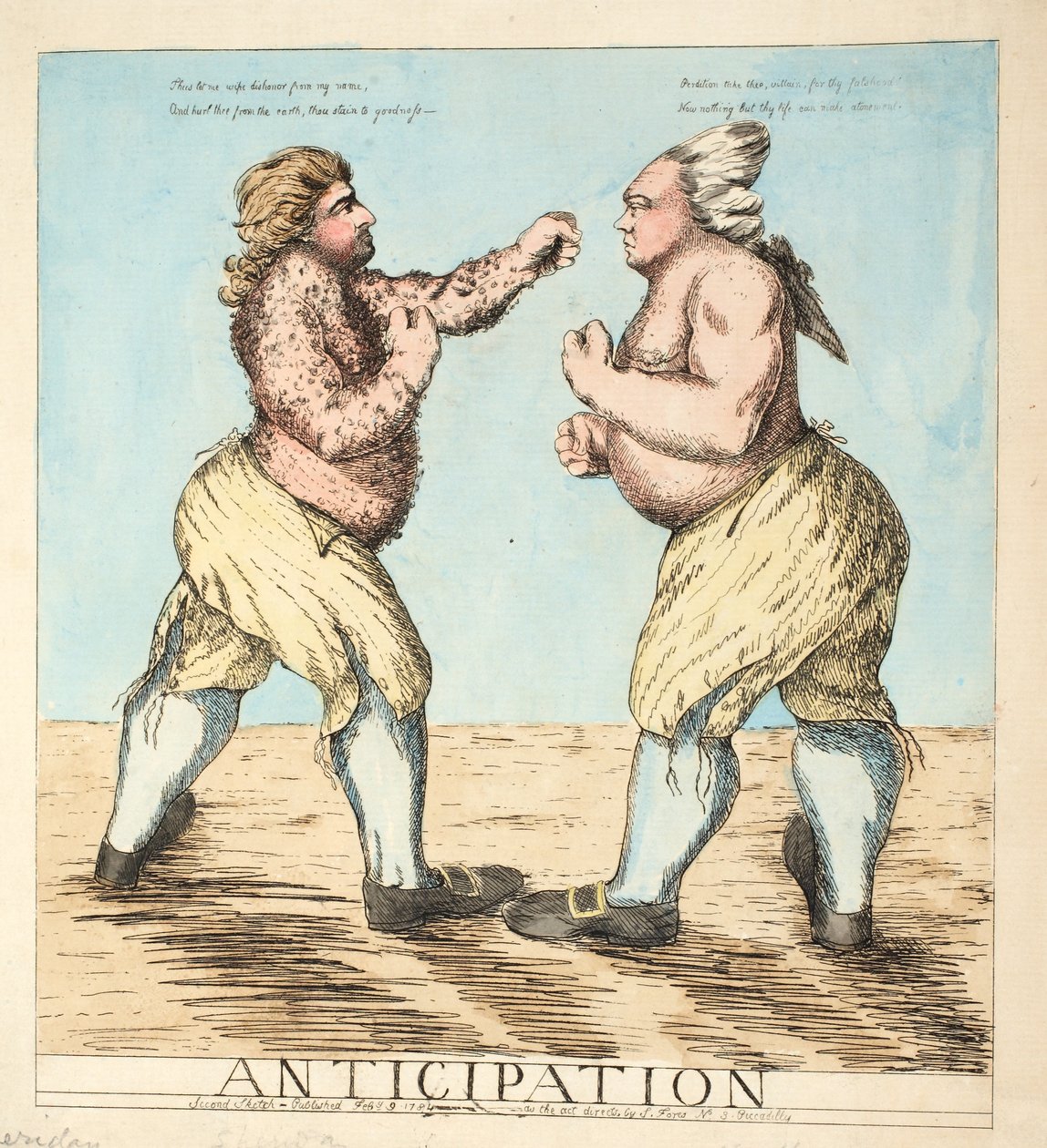 Várakozás, kocsma. 1784 (kézzel színezett rézkarc) alkotó: English School
