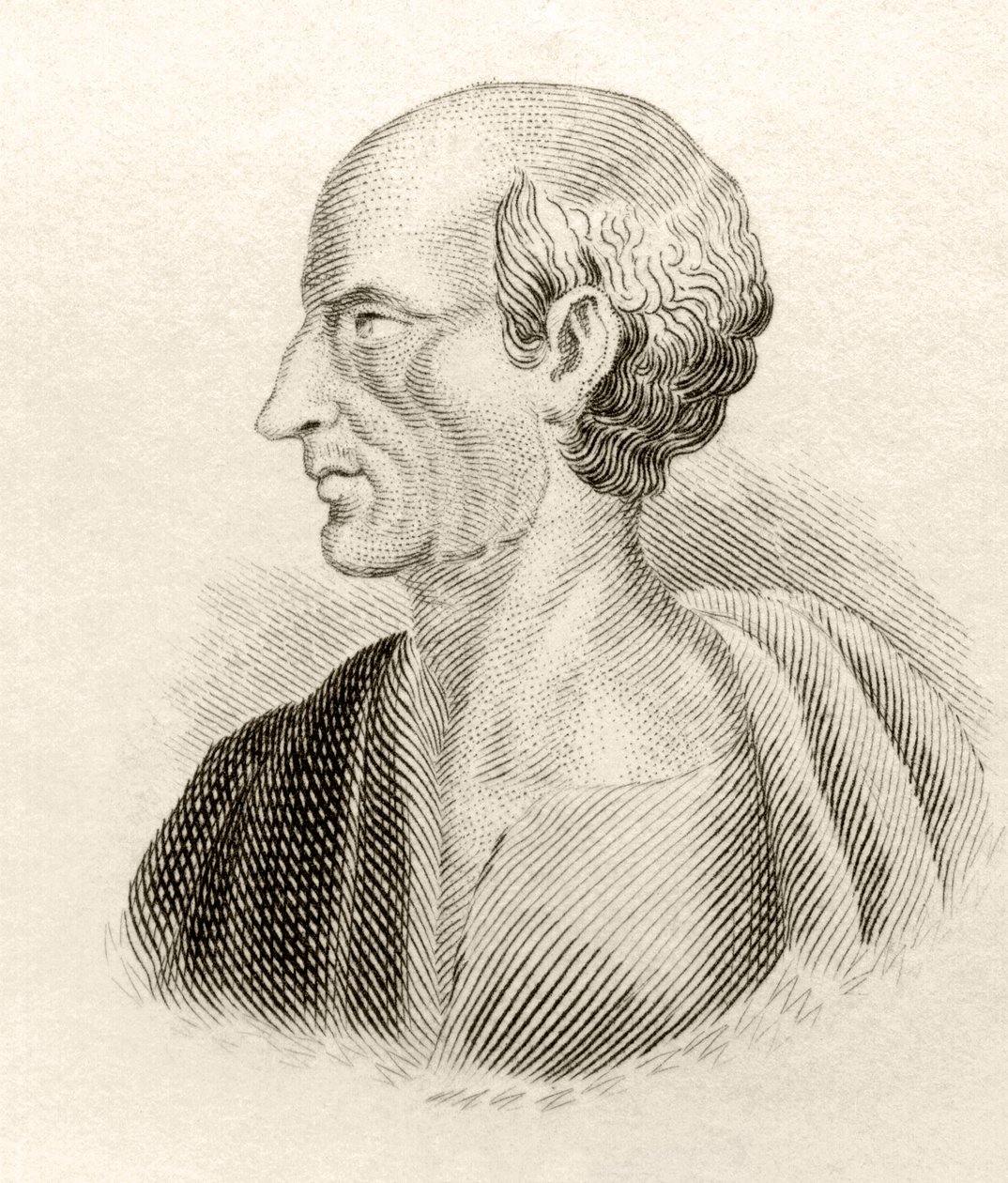 Antisthenes, az 1825-ben megjelent „Crabbes Historical Dictionary”-ből alkotó: English School