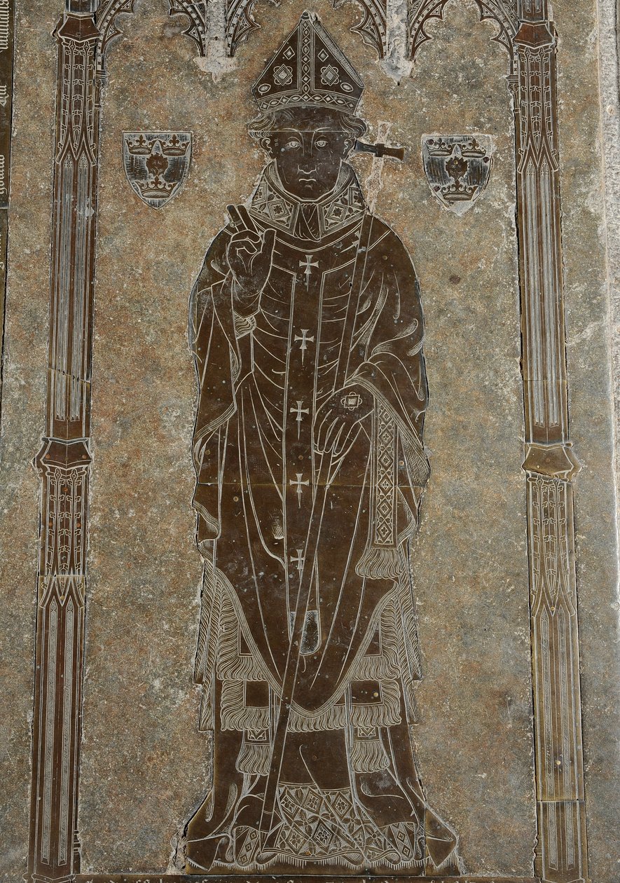 Thomas Cranley érsek, 1417 (réz) alkotó: English School
