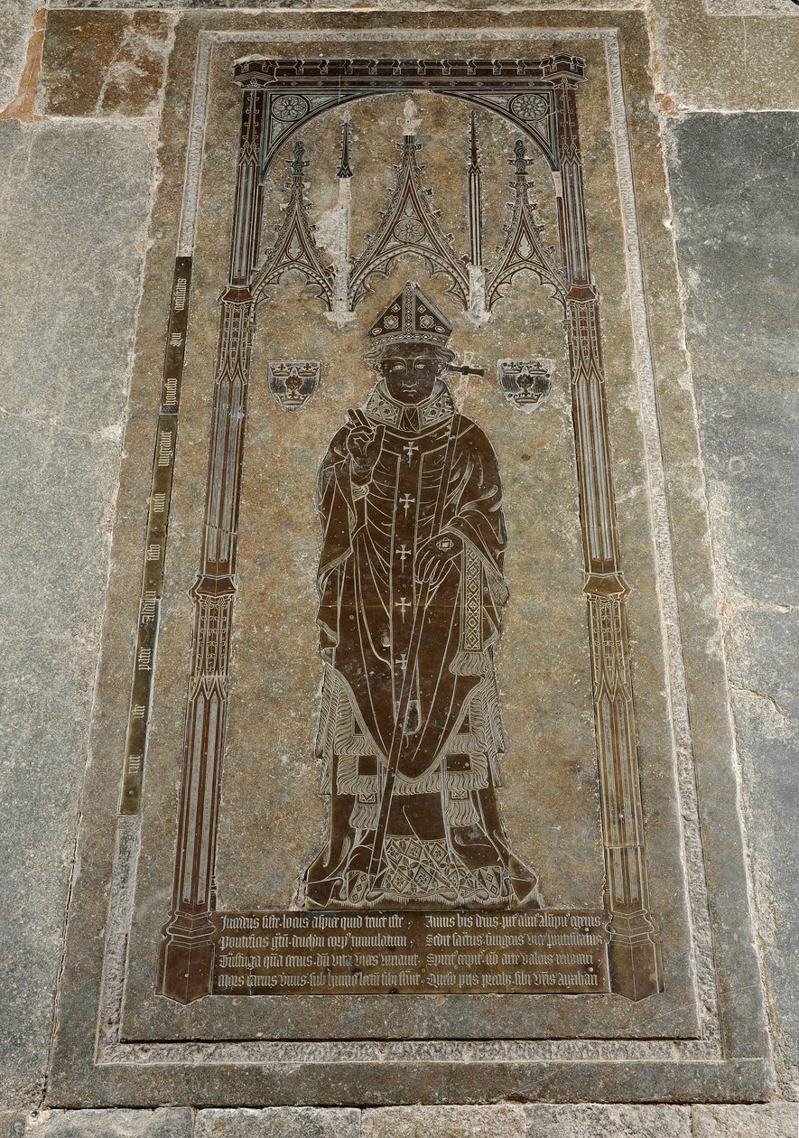 Thomas Cranley érsek, 1417 (réz) alkotó: English School