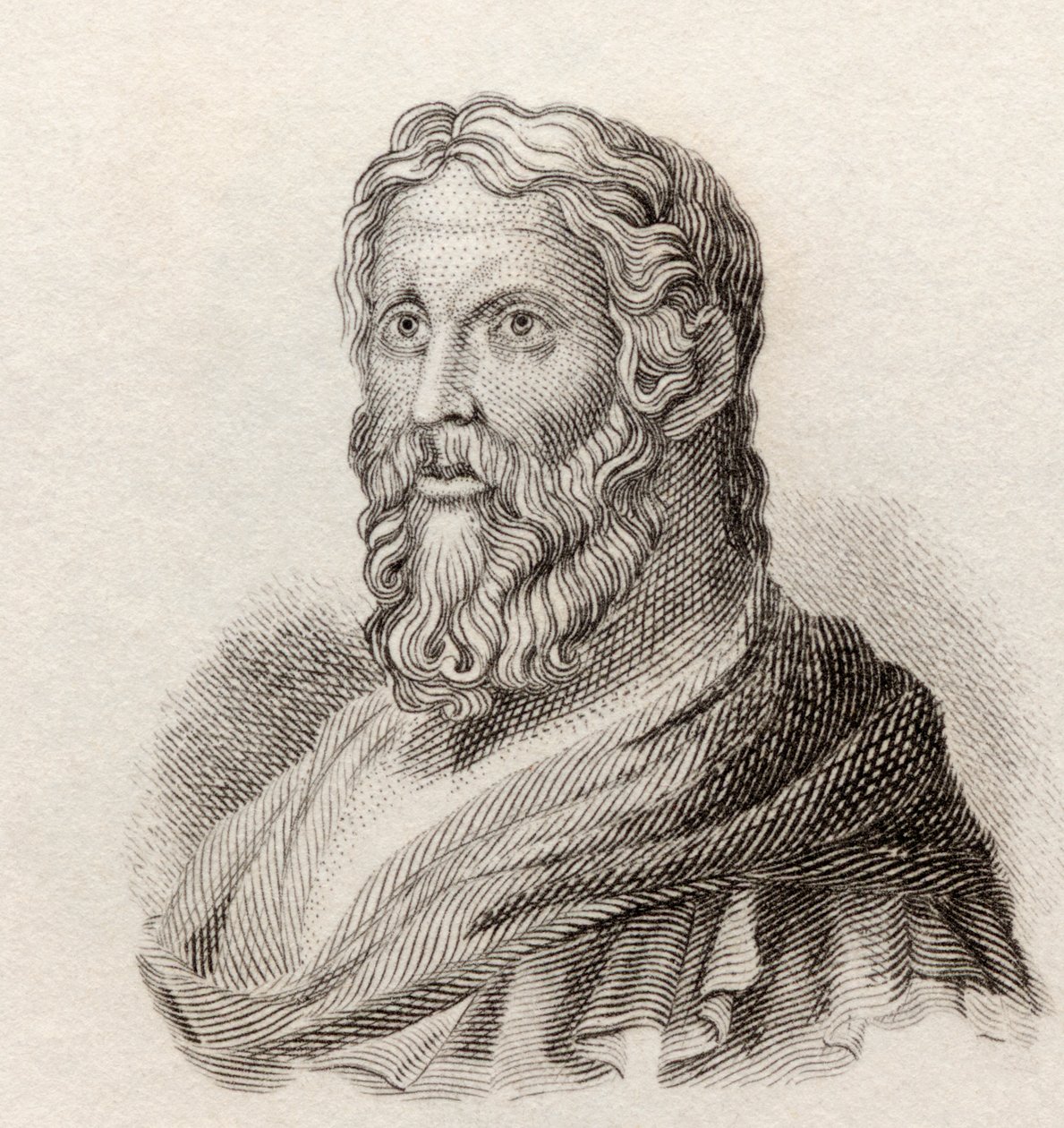 Arisztophanész, c. 446-tól kb. Kr.e. 386. Az ókori Görögország képregény-drámaírója, a Crabb