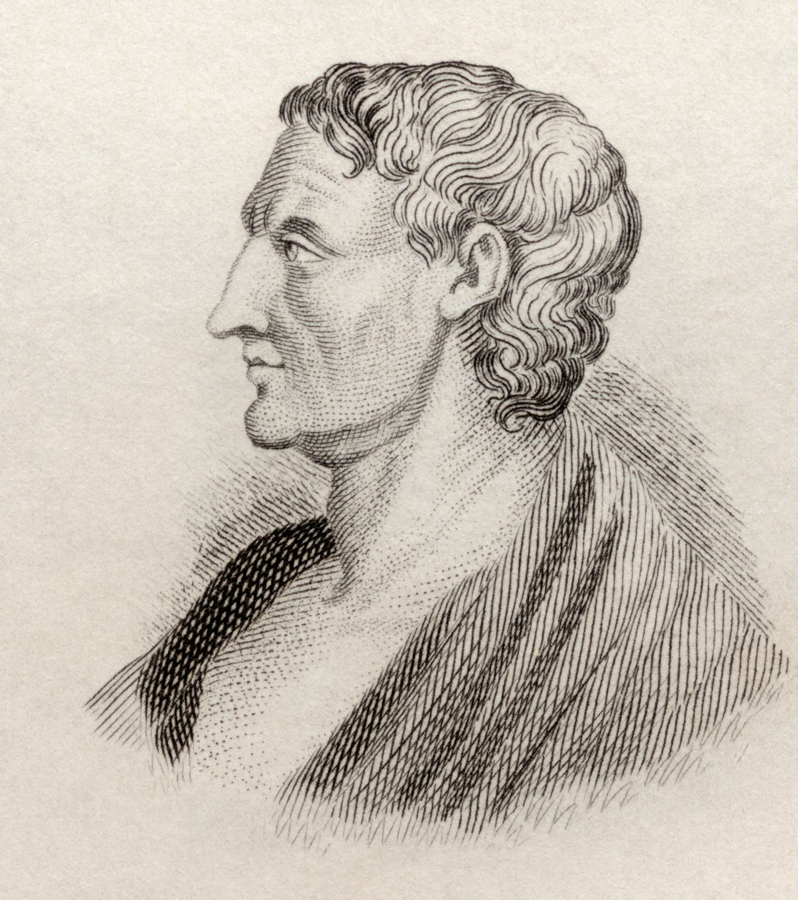 Arisztotelész az 1825-ben megjelent „Crabbes Historical Dictionary”-ből alkotó: English School