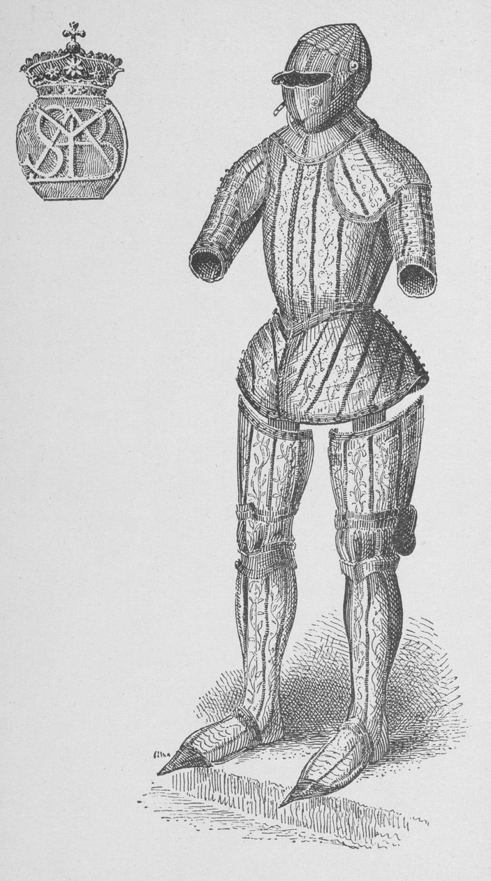 I. Izabella (1451-1504), Kasztília királynőjének páncélja alkotó: English School