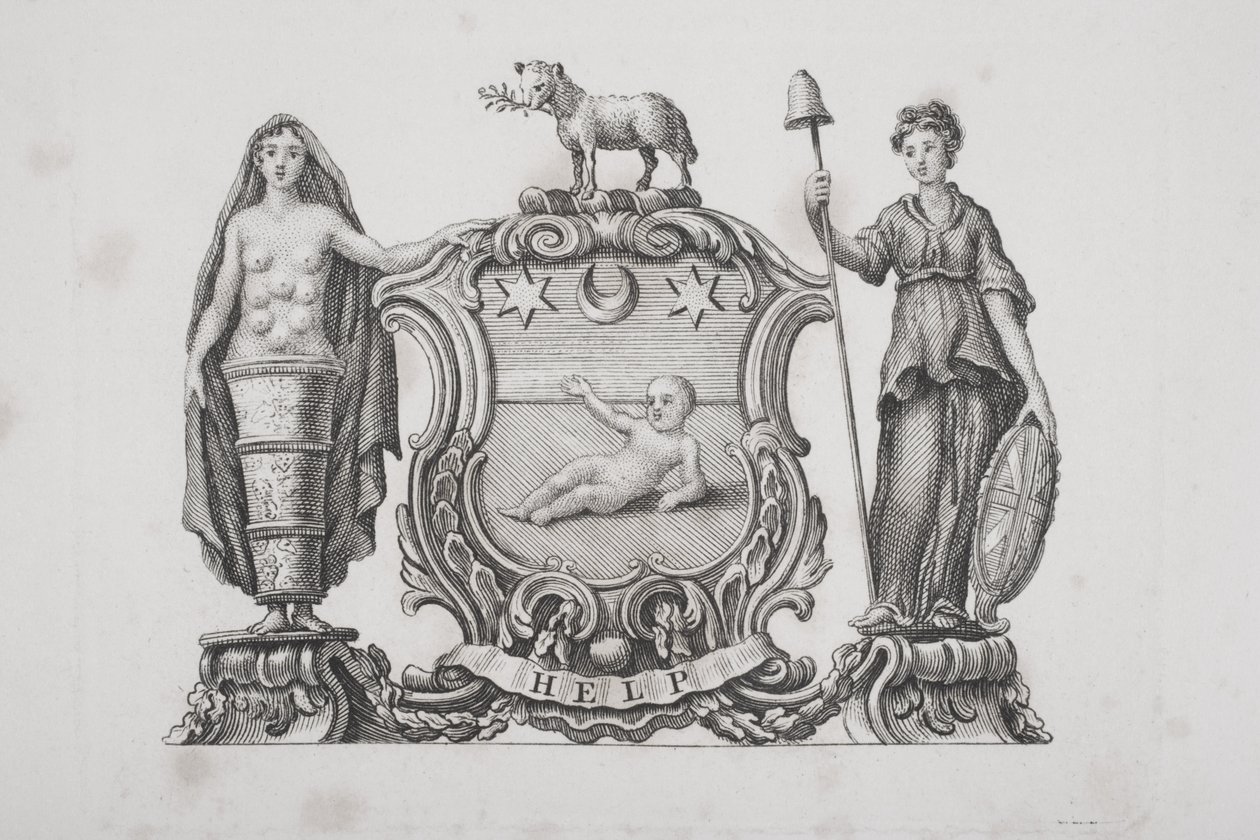 A Foundling Kórház karjai alkotó: English School