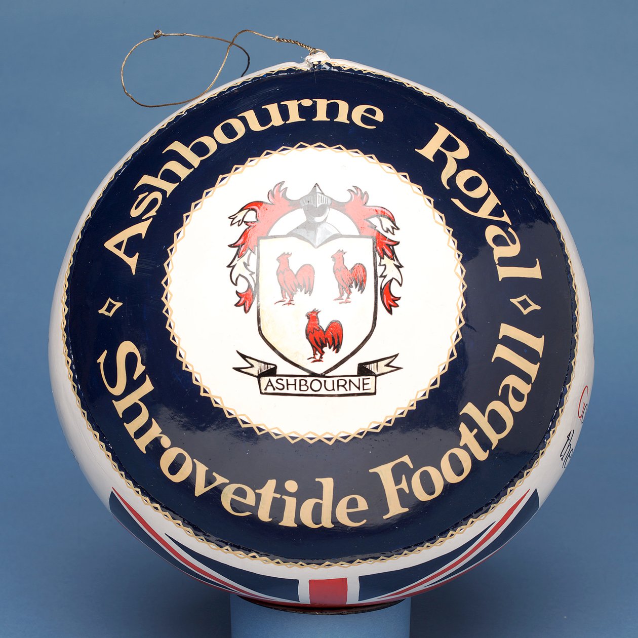 Ashbourne futball (bőr) alkotó: English School