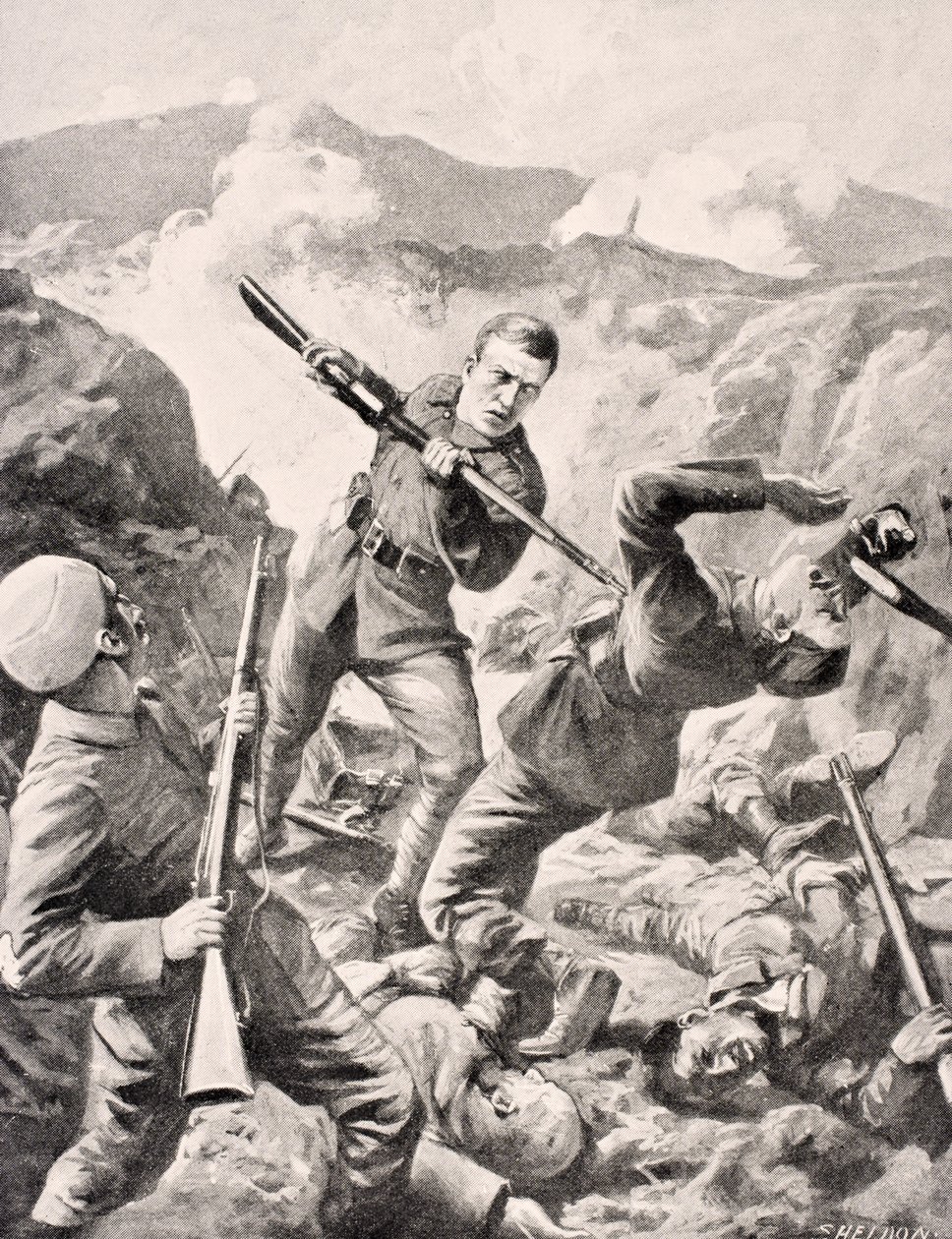 Albert Jacka ausztrál tizedes, VC, a 