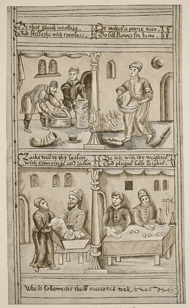 Bakers of York, 1595-1596 (szépia fotó) alkotó: English School